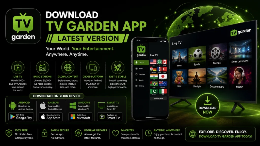 Download TV GArden